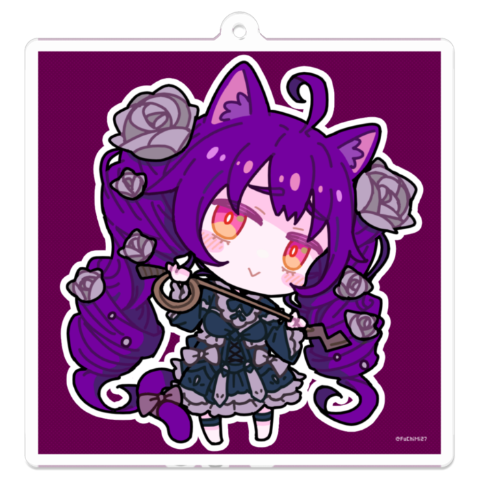 アクリルキーホルダー - 70 x 70 (mm)