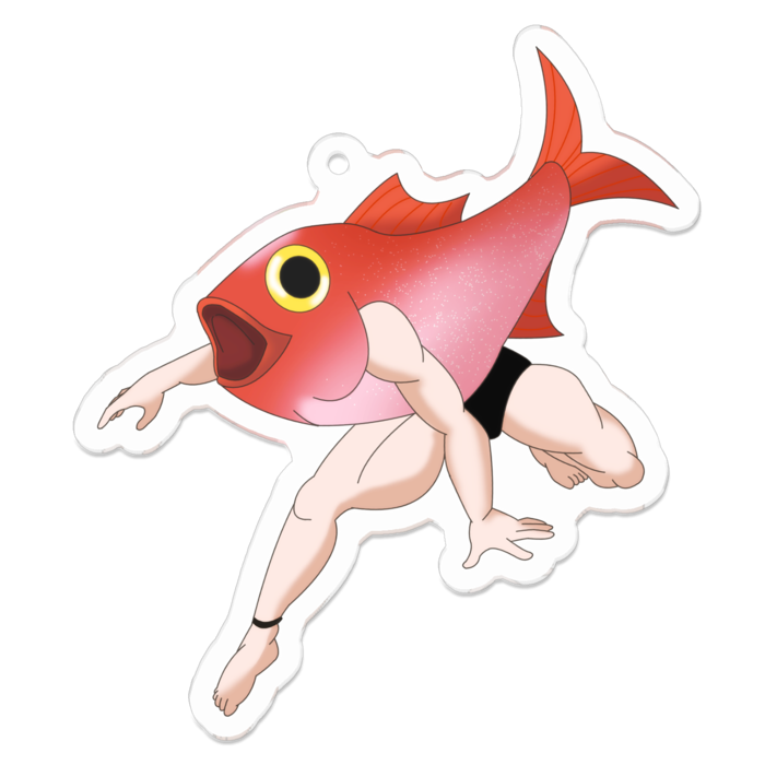 アクリルキーホルダー - 70 x 70 (mm)