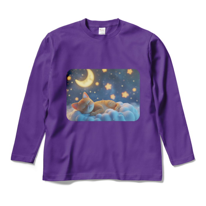 ロングスリーブTシャツ - M - パープル