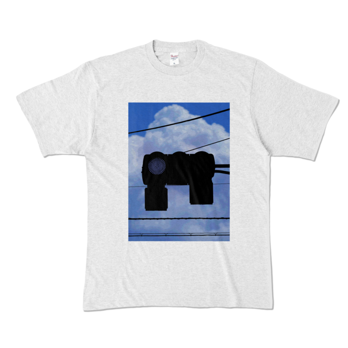 カラーTシャツ - XL - アッシュ (淡色)