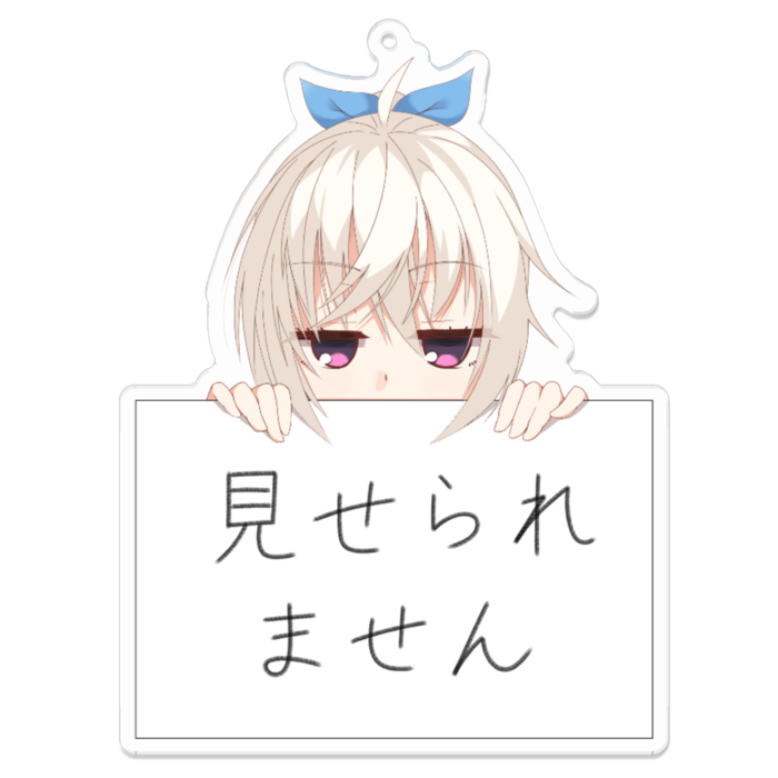 アクリルキーホルダー - 100 x 100 (mm)