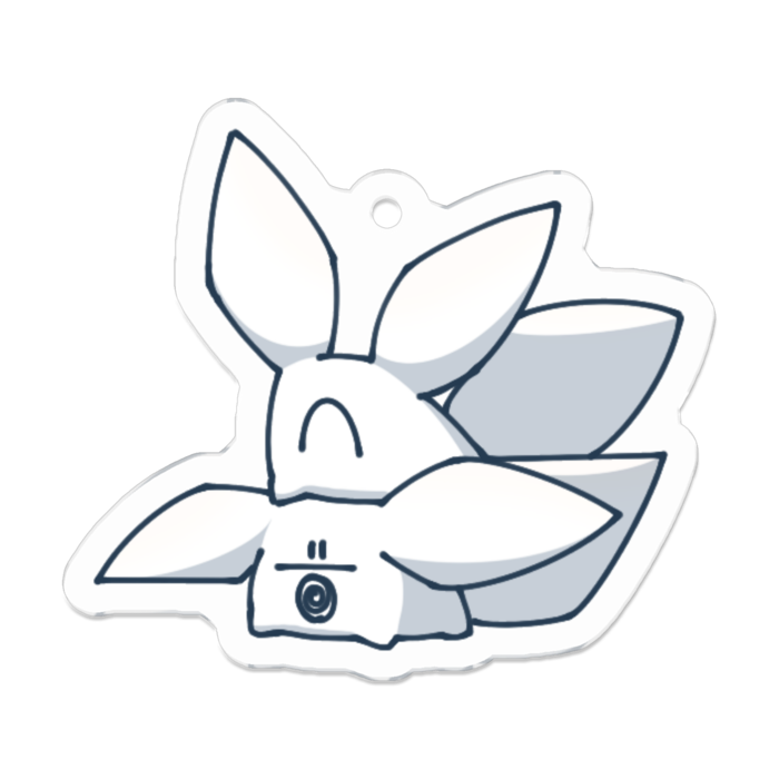 アクリルキーホルダー - 50 x 50 (mm)