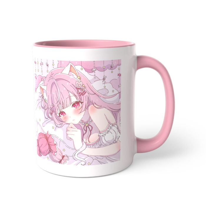 ツートンカラーマグカップ - 直径 8.2cm / 高さ 9.5cm