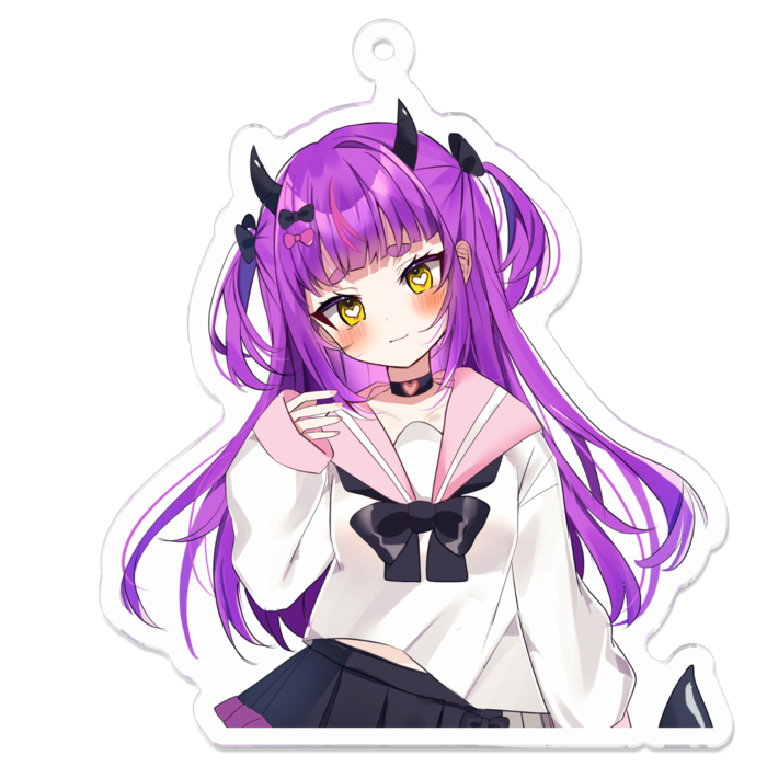 アクリルキーホルダー - 70 x 70 (mm)