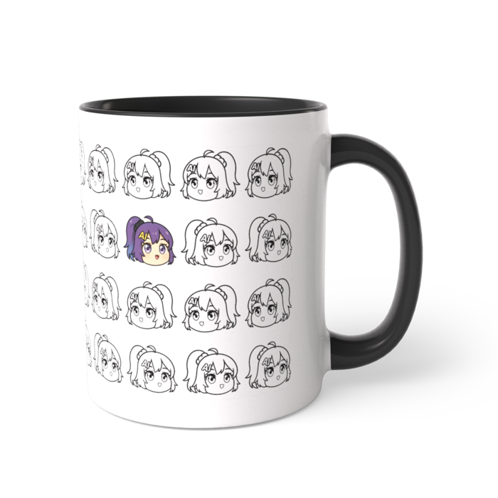 ツートンカラーマグカップ - 直径 8.2cm / 高さ 9.5cm