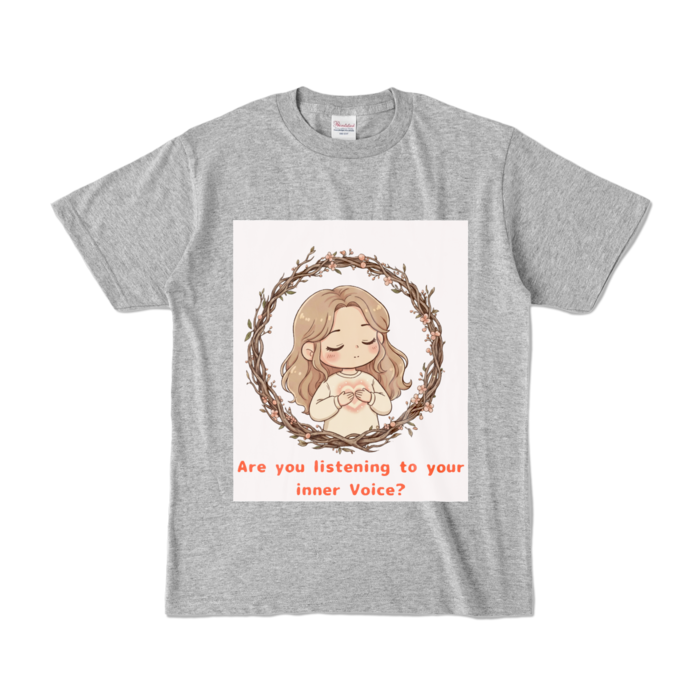 カラーTシャツ - S - 杢グレー (濃色)