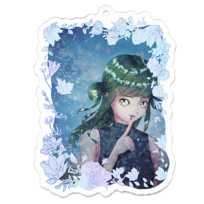 アクリルキーホルダー - 70 x 70 (mm)