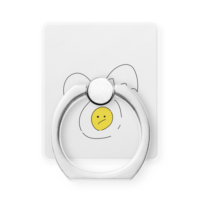 すねたたまごくんスマホリング