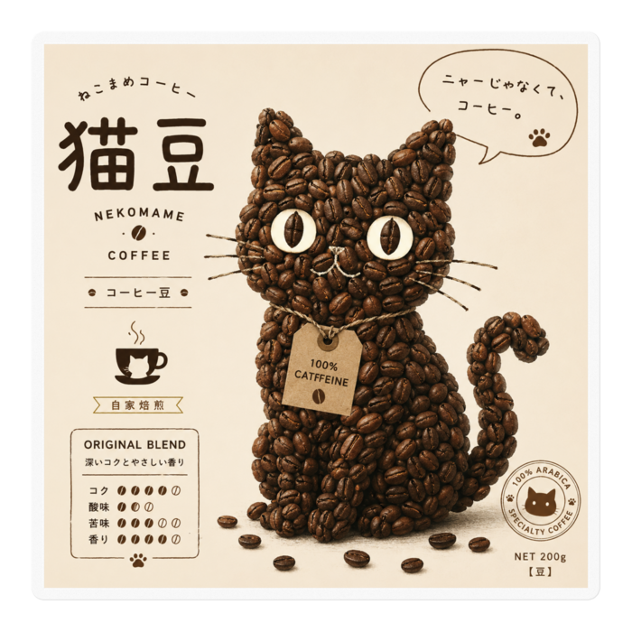 ステッカー - 100 x 100 (mm)