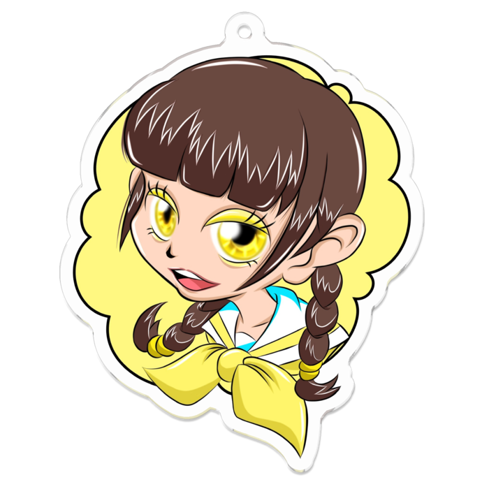 アクリルキーホルダー - 70 x 70 (mm)