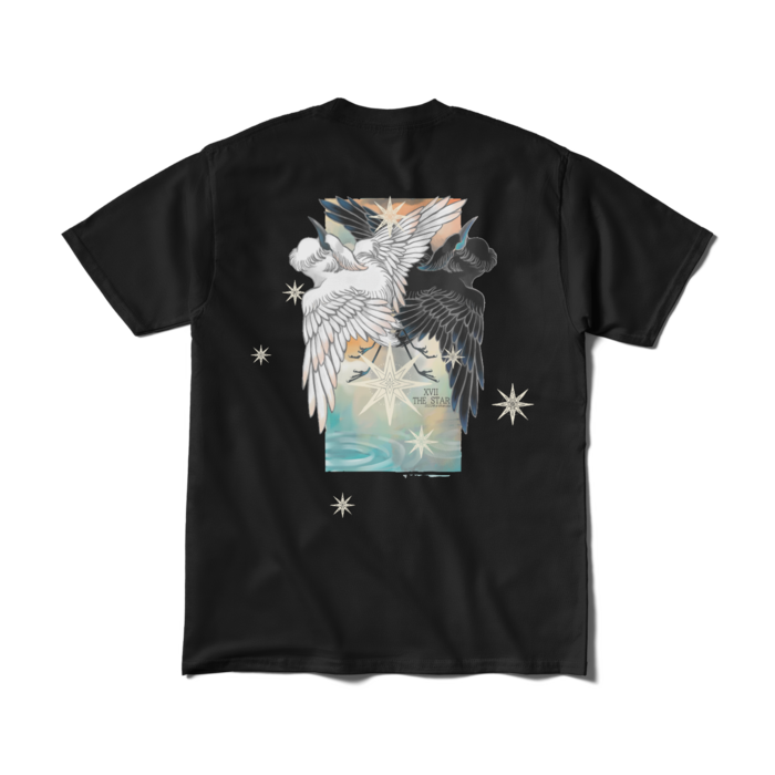 バックプリント- M - ブラック