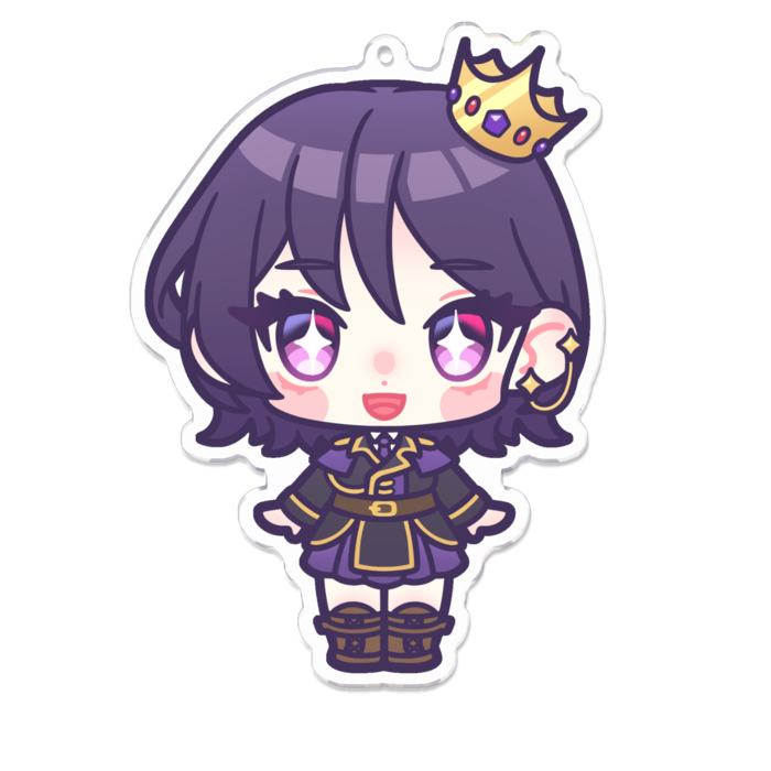 アクリルキーホルダー - 100 x 100 (mm)