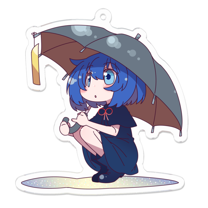 アクリルキーホルダー - 70 x 70 (mm)