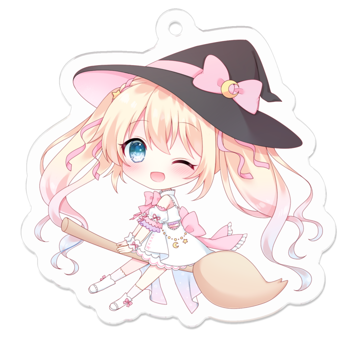 アクリルキーホルダー - 50 x 50 (mm)