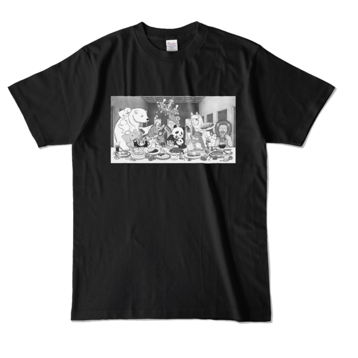 カラーTシャツ - L - ブラック (濃色)