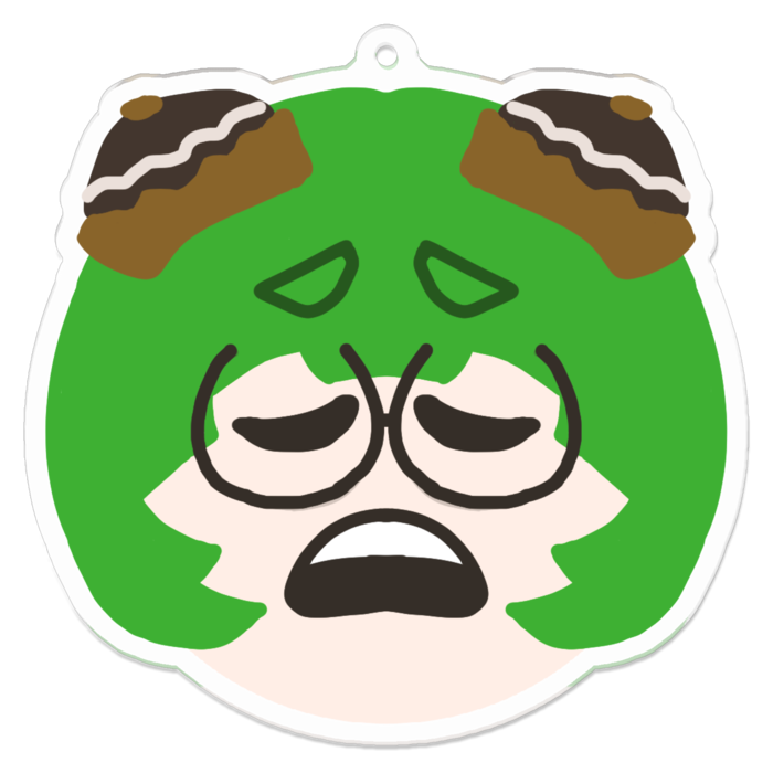 アクリルキーホルダー - 70 x 70 (mm)