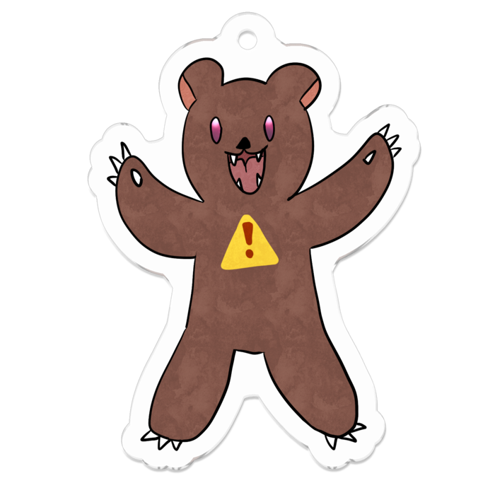 クマ出没 Peach Gorilla Booth