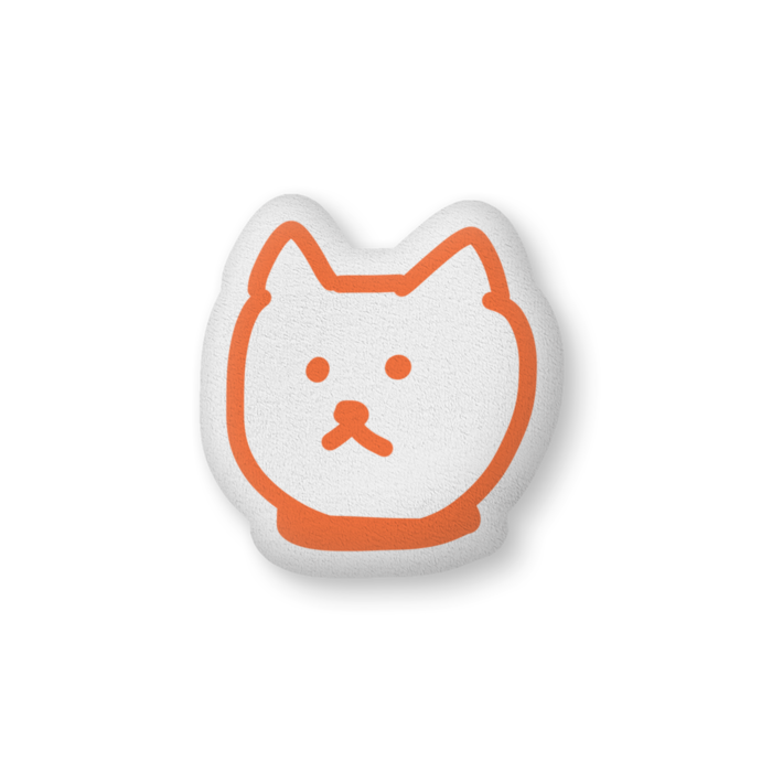 虚無犬ふかふかクッション - 大