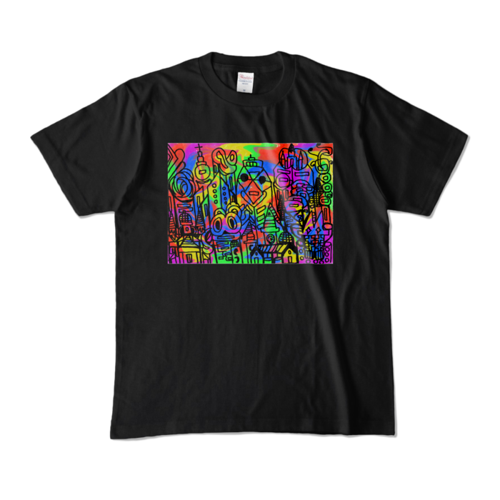 カラーTシャツ - M - ブラック (濃色)