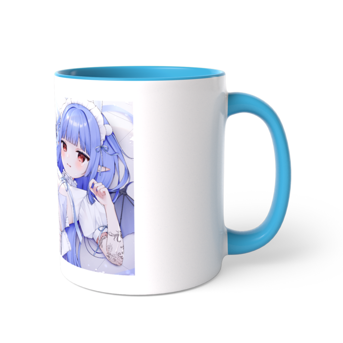 ツートンカラーマグカップ - 直径 8.2cm / 高さ 9.5cm