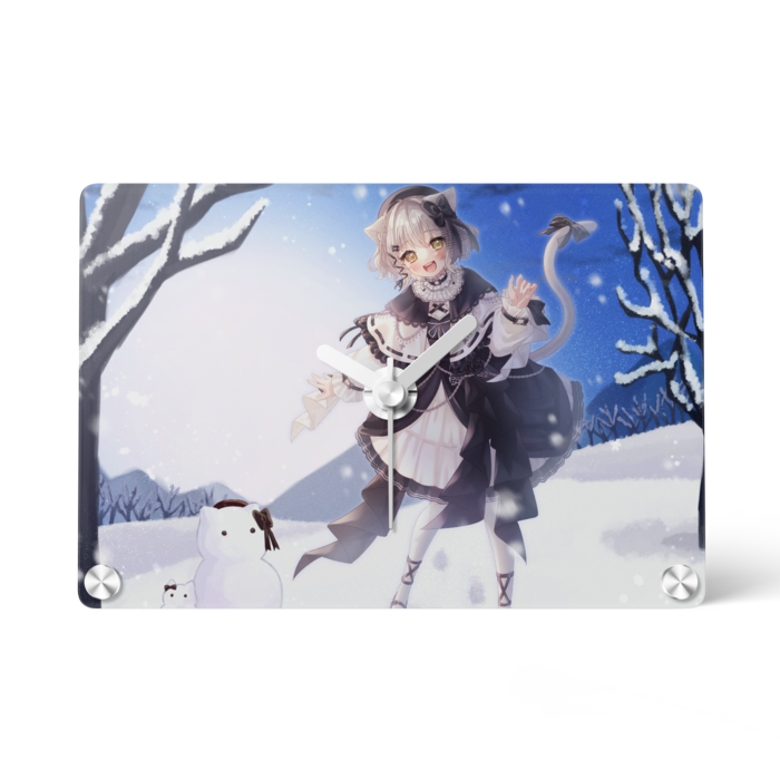 アクリル時計 - 148x100mm