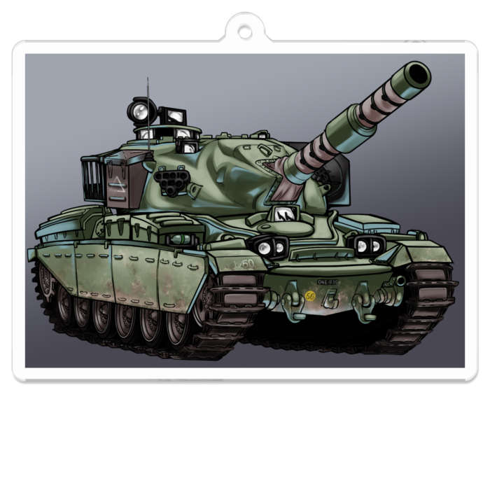 アクリルキーホルダー - 70 x 70 (mm)