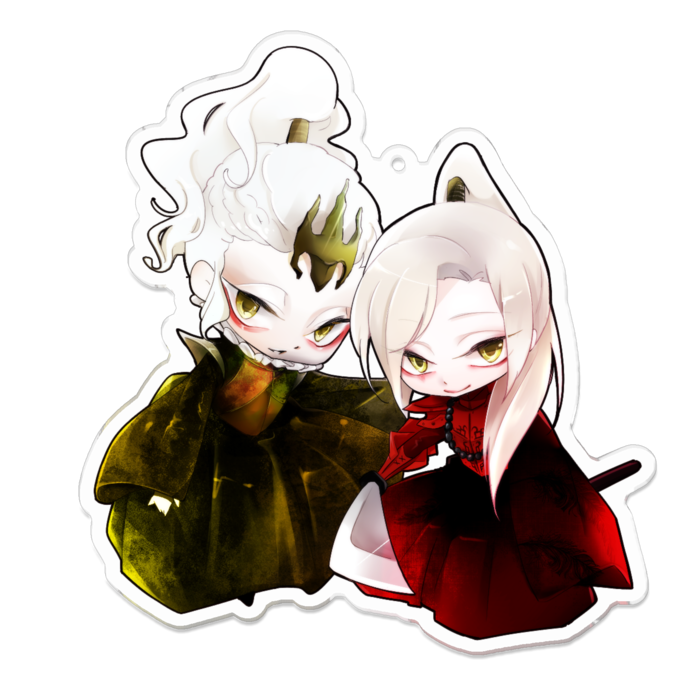 アクリルキーホルダー - 100 x 100 (mm)