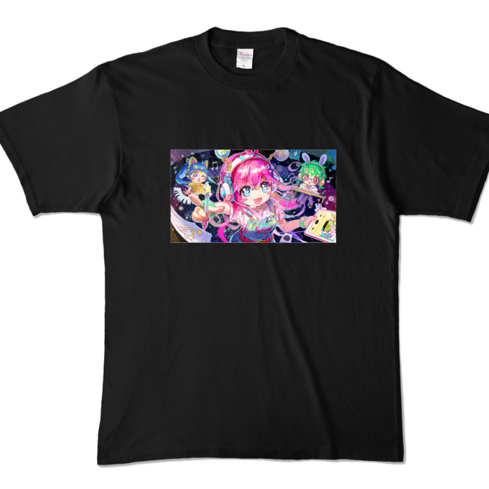 カラーTシャツ - XL - ブラック (濃色)