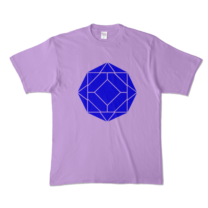 カラーTシャツ - XL - ライトパープル (淡色)