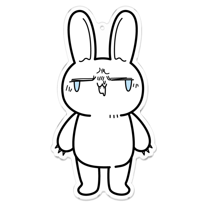 アクリルキーホルダー - 100 x 100 (mm)