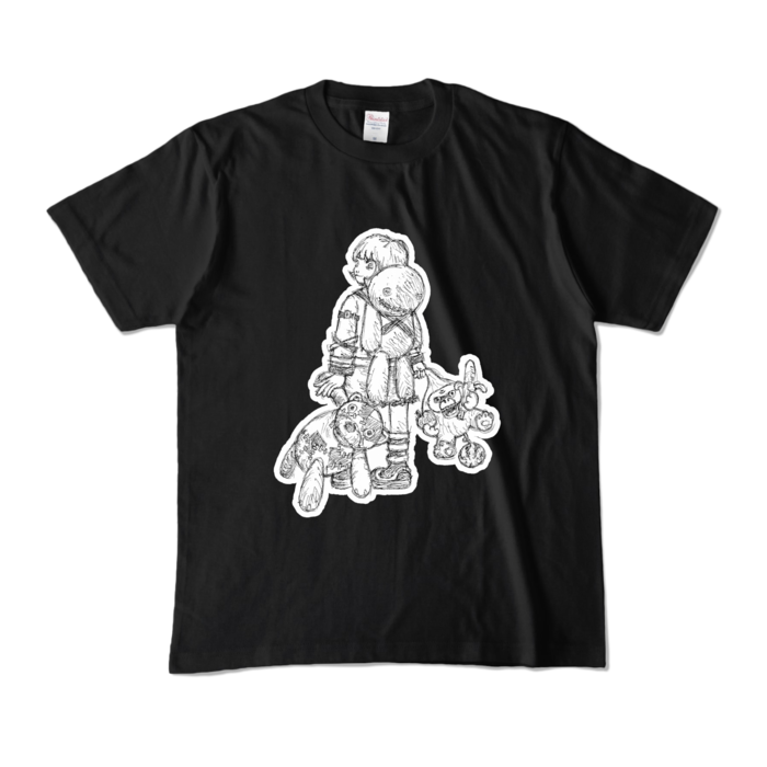 カラーTシャツ - M - ブラック (濃色)