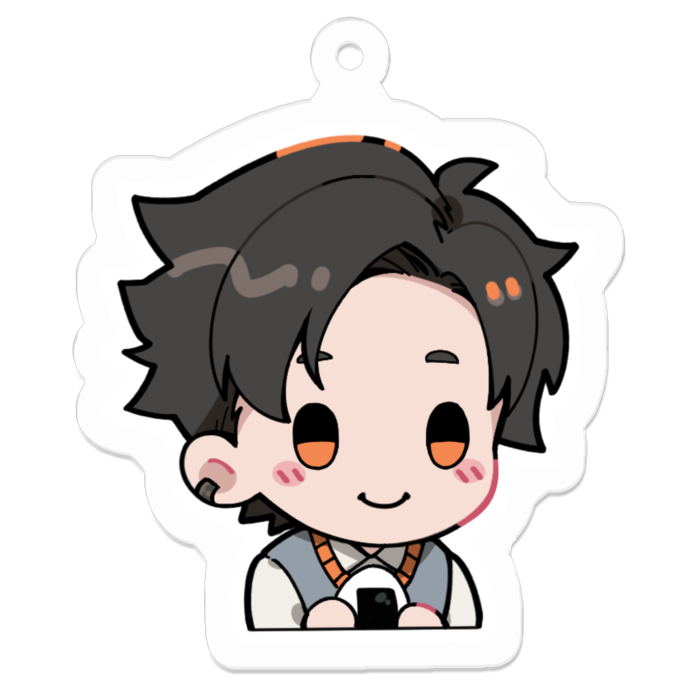 アクリルキーホルダー（コーティング） - 50 x 50 (mm)