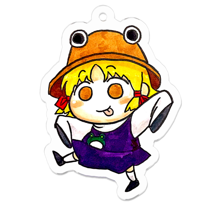 アクリルキーホルダー - 50 x 50 (mm)