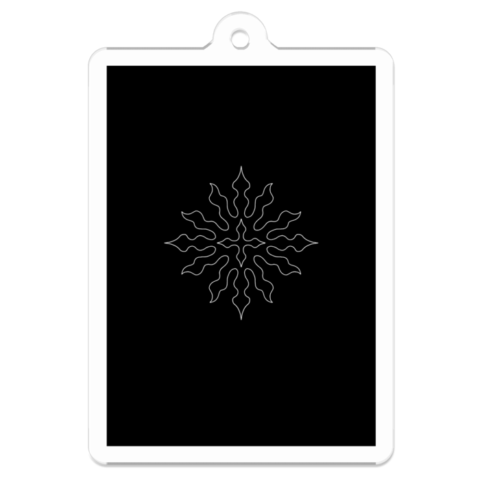 アクリルキーホルダー - 50 x 50 (mm)