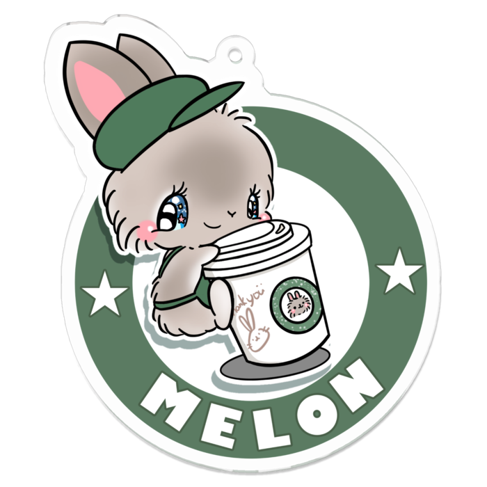 アクリルキーホルダー - 70 x 70 (mm)