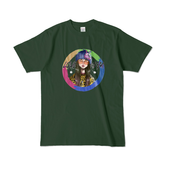 カラーTシャツ - L - フォレスト (濃色)