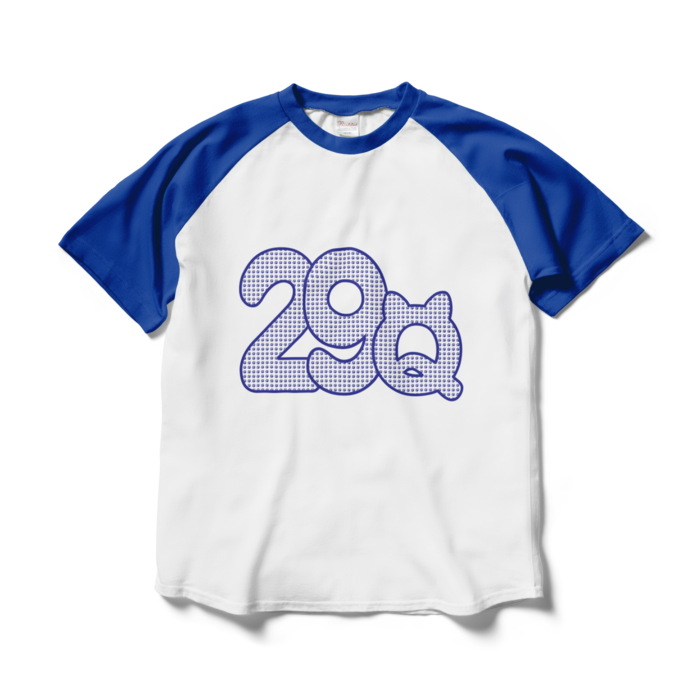 ホワイト×ロイヤルブルー - L - 