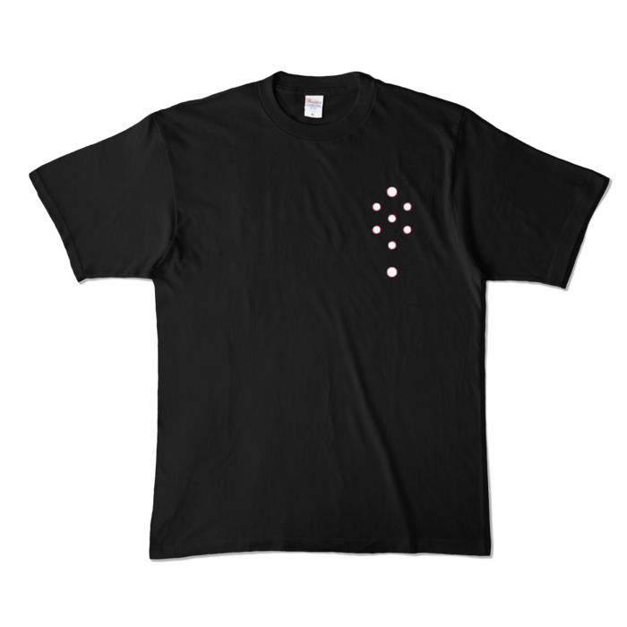カラーTシャツ - XL - ブラック (濃色)
