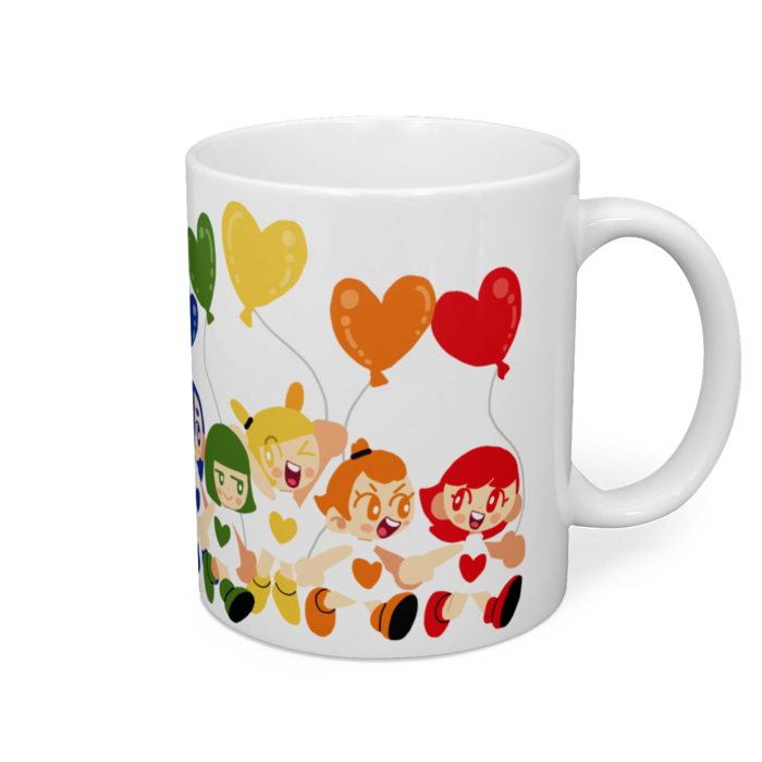 マグカップ - 直径 8 cm / 高さ 9.5 cm