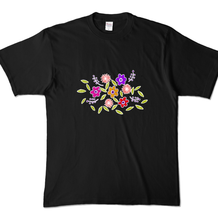 カラーTシャツ - XL - ブラック (濃色)