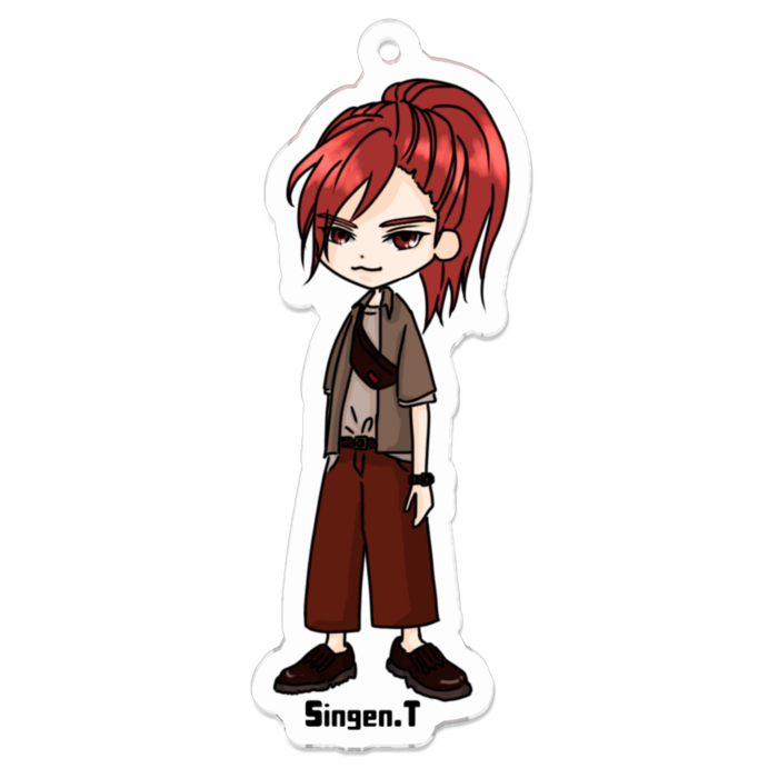 アクリルキーホルダー - 70 x 70 (mm)