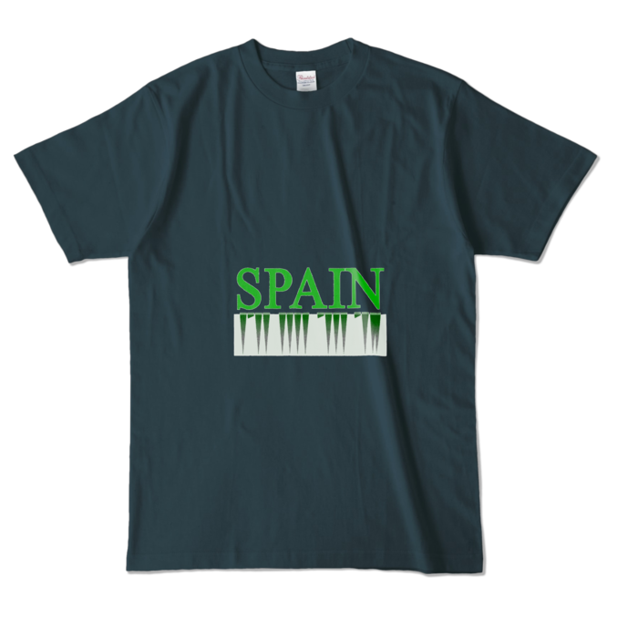 カラーTシャツ - L - デニム (濃色)