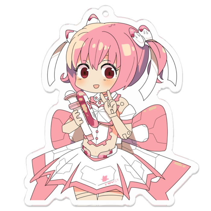 アクリルキーホルダー - 70 x 70 (mm)