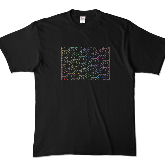 カラーTシャツ - XL - ブラック (濃色)