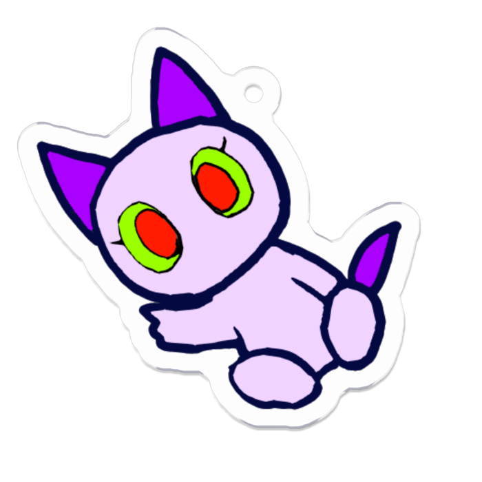 アクリルキーホルダー - 50 x 50 (mm)