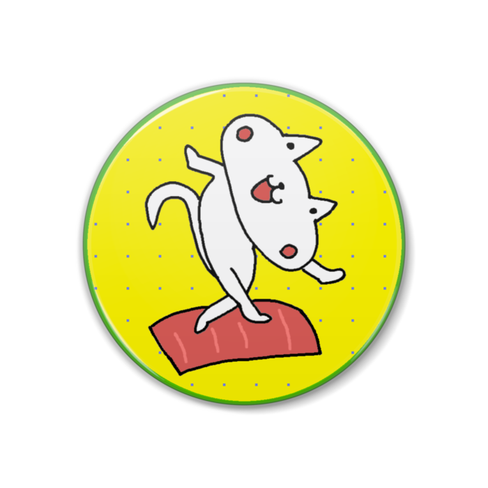 缶バッジ - 38mm(とろに乗ったver)