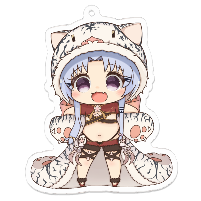 アクリルキーホルダー - 70 x 70 (mm)