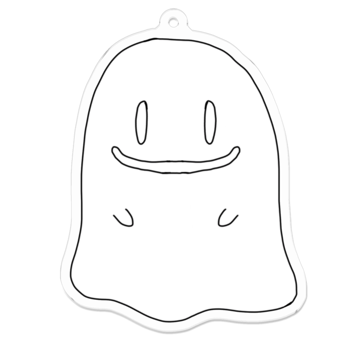 アクリルキーホルダー - 70 x 70 (mm)