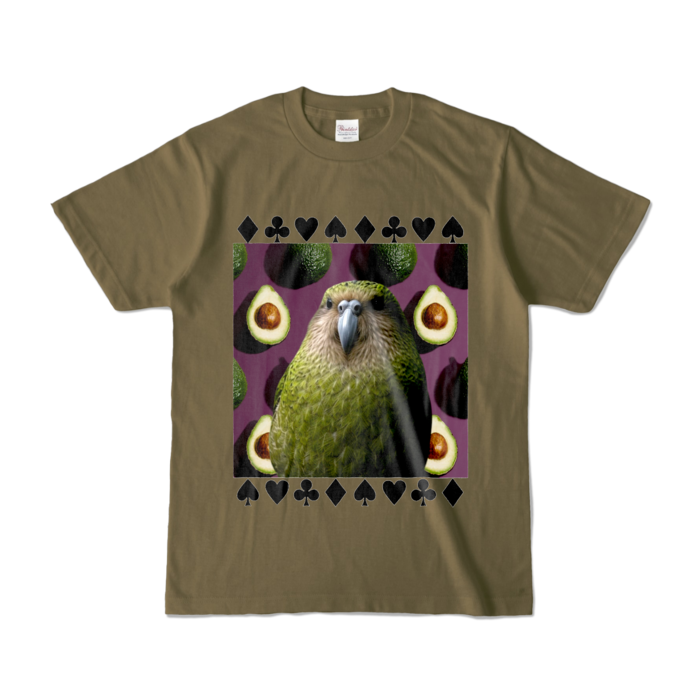 カラーTシャツ - S - オリーブ (濃色)