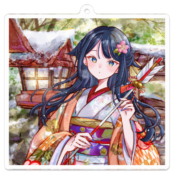 アクリルキーホルダー - 70 x 70 (mm)(1)